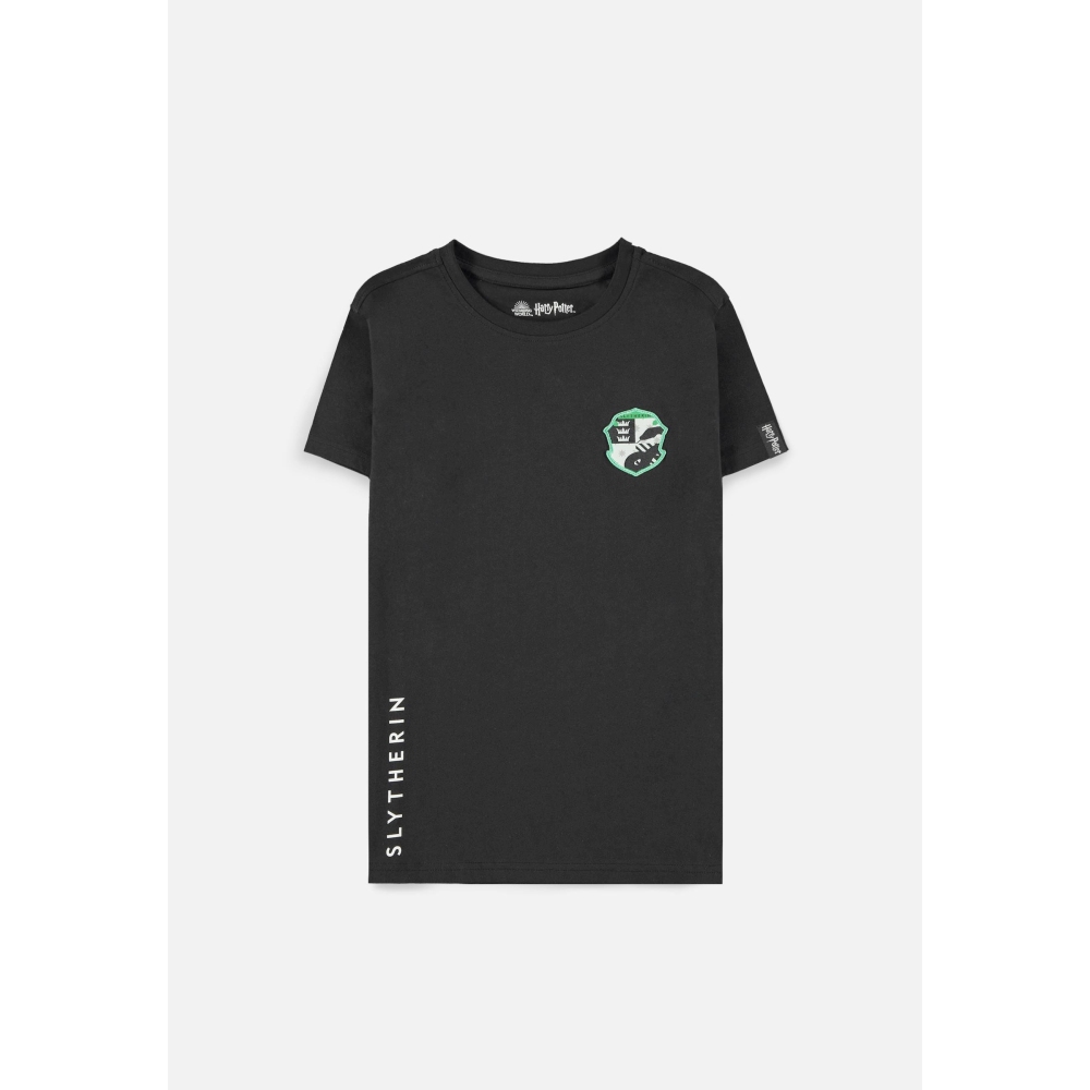Harry Potter - Slytherin Emblem Kids Tshirt - Black